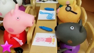 Novela Peppa Pig 16ªPARTE "Mochila, dibujos y magia" Vídeos de Peppa Pig