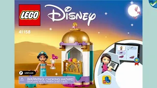 41158 Jasmine´s Petite Tower LEGO® Disney Manual at the Brickmanuals Instruction Archive