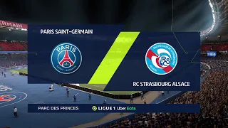 ⚽ PSG vs Strasbourg ⚽ | Ligue 1 (14/08/2021) | Fifa 21