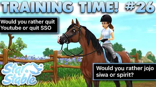 Star Stable Training Time! #26 - Would You Rather 🤷‍♀️