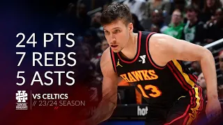 Bogdan Bogdanovic 24 pts 7 rebs 5 asts vs Celtics 23/24 season