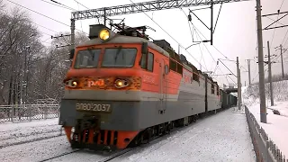 31.12.2021. 'ВЛ80Т-2037' с грузовым.