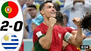 Portugal vs Uruguay 2-0 − All Gоals & Extеndеd Hіghlіghts | FIFA World Cup QATAR 2022 HD#ronaldo