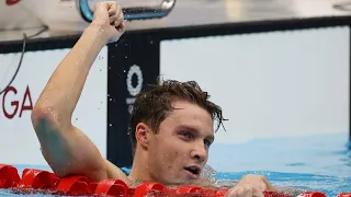 Bobby Finke - Full Performance (Olympics Men’s 1,500-meter freestyle) | Gold Medal