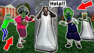 Granny vs Baldi zombie , Scary Teacher 3D zombie vs zombie rain - funny horror animation (p.301)