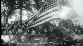 HD Historic Archival Stock Footage WWII 1944 Year in Review