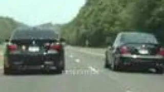 e60 m5 vs e55 amg [both modded]