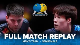 FULL MATCH | OVTCHAROV Dimitrij (GER) vs JANG Woojin (KOR) | MT SF | #ITTFWorlds2018