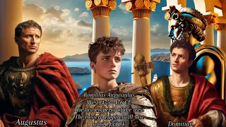 [4k] AI ART |Emperors Of The Roman Empire AI GENERATED