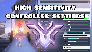 My Top 500 Console Overwatch 2 Settings (HIGH SENSITIVITY) (UPDATED 2024)