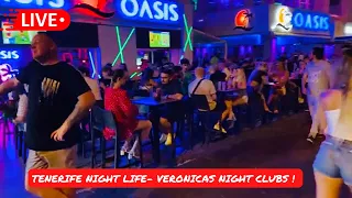 🔴LIVE: Veronicas Strip Tenerife- Night Clubs & Atmosphere! 🤩