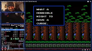 Castlevania II: Simon's Quest - Any% Speedrun in 29:47 (World Record)