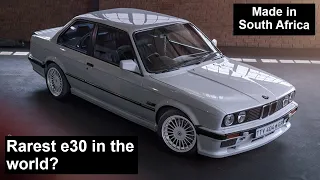 South Africa's BMW 333i - Restoring one of the Rarest and most desirable 3 Series E30s in the world