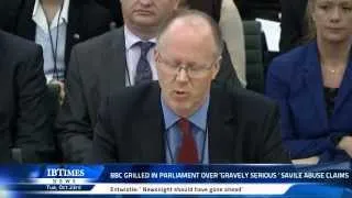 BBC grilled in Parliament over 'gravely serious' Savile abuse claims