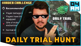 DAILY TRIAL HUNTING MAX APOCALYPSE PLUS - Gameplay With Tips to Beat ANY Minecraft Dungeons Level