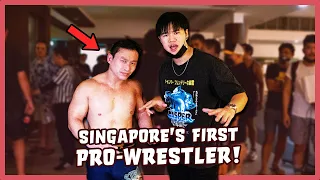 We spent a day with SG's First Pro-Wrestler (SPW COMEBACK) | Documentary