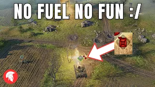 NO FUEL NO FUN :/ - Men of War II - Germany Gameplay - 5vs5 Multiplayer - No Commentary