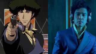 Evolution of Spike Spiegel in Anime & Live Action 1998 - 2021