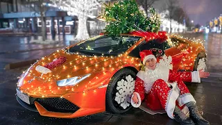 Новогодняя LAMBORGHINI 1000 сил - это законно?