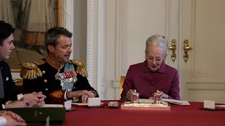 Queen Margrethe II formally abdicates