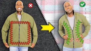 How Easily To Tailor A Jacket | Make It Look EXPENSIVE