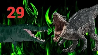 БАРИОНИКС Vs ДЕЙНОЗУХА! Динозавр vs аллигатора. БОЙ №29.