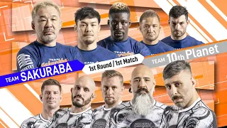 Team Sakuraba vs Team 10th Planet | QUINTET.4