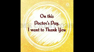 Happy International Doctor Day