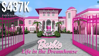 TOUR: Barbie Life in the Dreamhouse Mansion in BLOXBURG | Exterior Only | GamingwithVYT