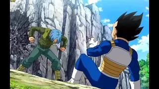 Trunks do Futuro Vs Vegeta Blue Dublado - Dragon Ball Super