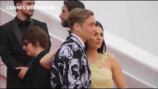 Matthias Schweighofer with Ruby O. Fee on the red carpet @ Cannes Film Festival 18 may 2023