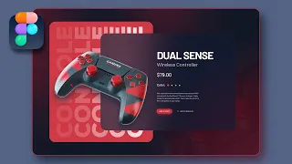 PRO Gaming Console UI Design in Figma - Ui Design Figma Tutorial in Hindi