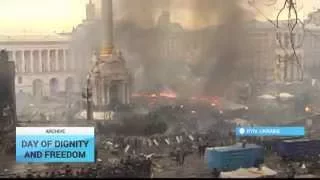 Day of Dignity and Freedom: Ukrainians mark anniversary of Euromaidan revolution