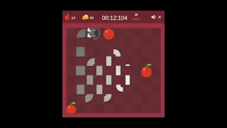 Google Snake Perfect Run (Small Map, Cheese, Fast, 3 Apples) #shorts #shortsgaming #snake #speedrun