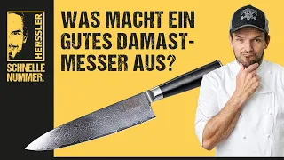 Was macht ein gutes Damastmesser aus? | Hensslers Anleitungen, Tipps & Tricks