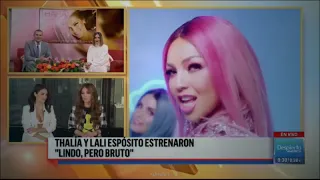 Lali y Thalia estrenaron Lindo Pero Bruto - Despierta America