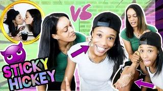 Sticky Hickey  Couples Challenge *gets wild*