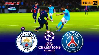 PES 2021 | Manchester City vs PSG | UEFA Champions League 2021 UCL | Gameplay PC