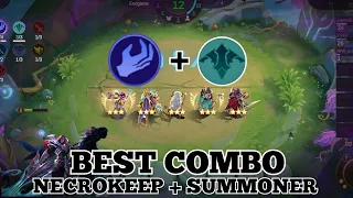 Tharz 3 - Best Combo NECROKEEP + Summoner New Meta Synergy | Magic Chess Tips And Tricks | MLBB