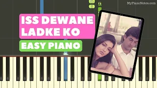 Is Dewaane Ladke Ko - Piano Tutorial with Chords | Easy for Beginners