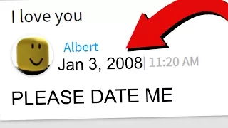 READING MY OLD CRINGEY ROBLOX MESSAGES (from 10 years ago)