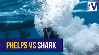 WATCH: Michael Phelps vs Shark