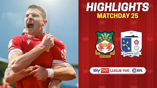 HIGHLIGHTS | Wrexham AFC vs Barrow