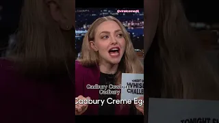 Amanda Seyfried #jimmyfallon funny whisper challenge