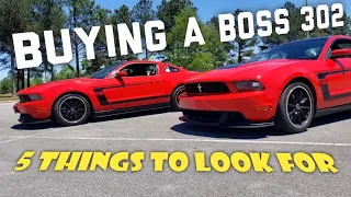 5 Things to Look For When Buying a 2012 Boss 302 2013 Boss 302 Mustang MUST WATCH #mustang #boss302