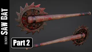 SUBSTANCE PAINTER: SAW BAT (PART 2)