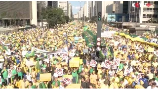 Brazilians Stage Anti-government Protests