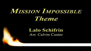 Lalo Schifrin - Mission Impossible (arr. by Calvin Custer) - Florida Lakes Symphony Orchestra