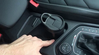 Clever Cupholders in the Volkswagen Tiguan