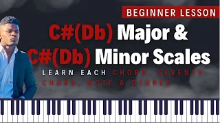 Learn C#/Db Major & C#/Db Minor Scale (Notes, Degrees, and All Chords/Seventh Chords in Each Scale)